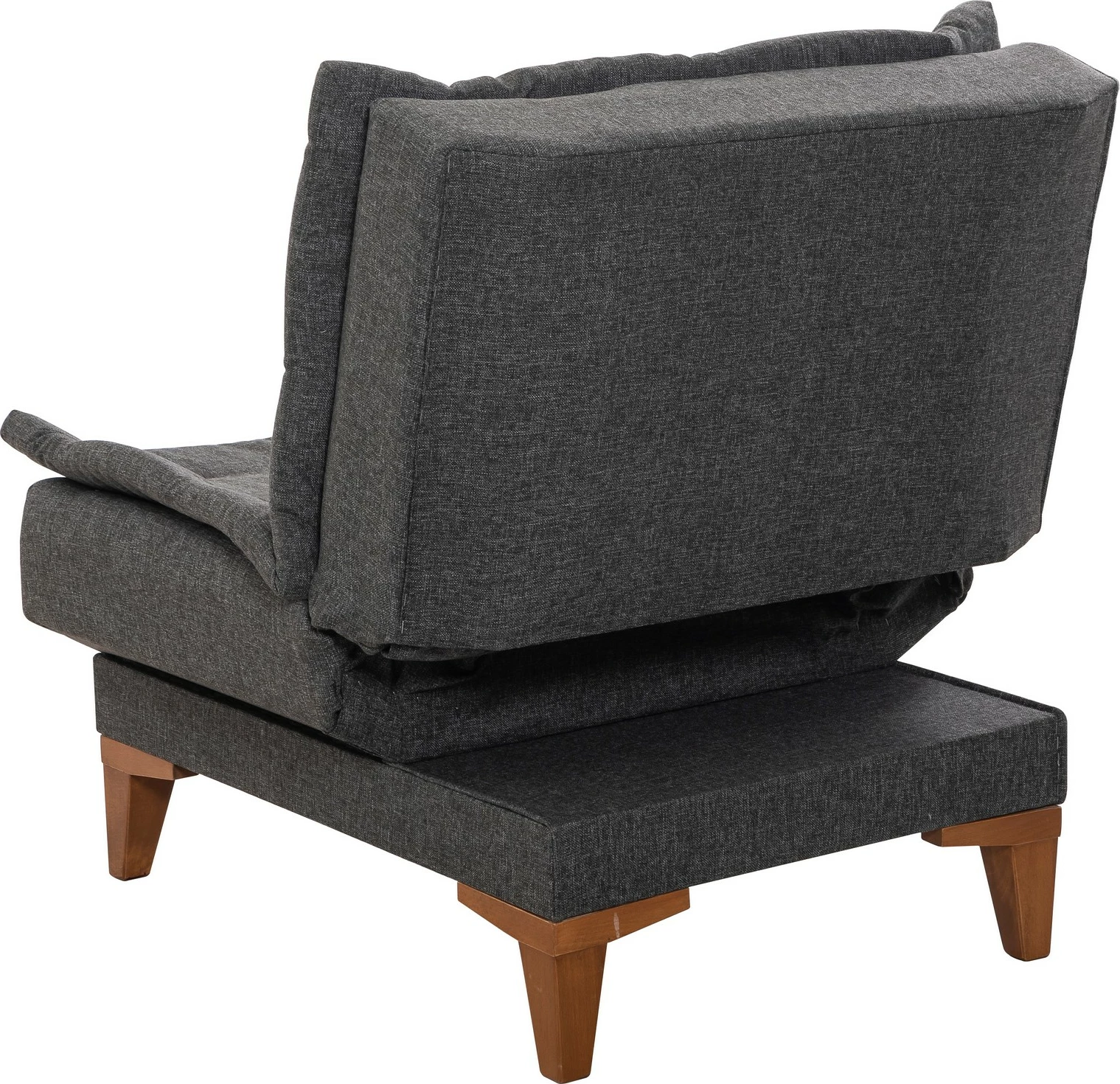 Karrige krahu Atelier del Sofa, Santo, ngjyrë antracit