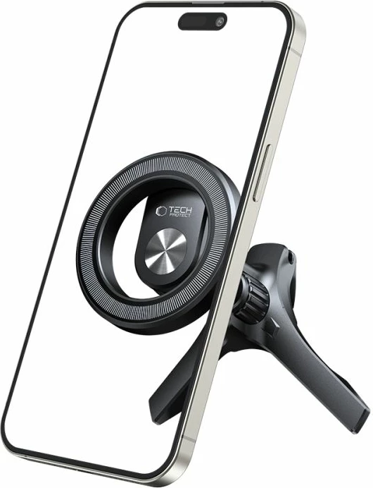 Mbajtës magnetik për veturë Tech-Protect N53 me MagSafe, i zi