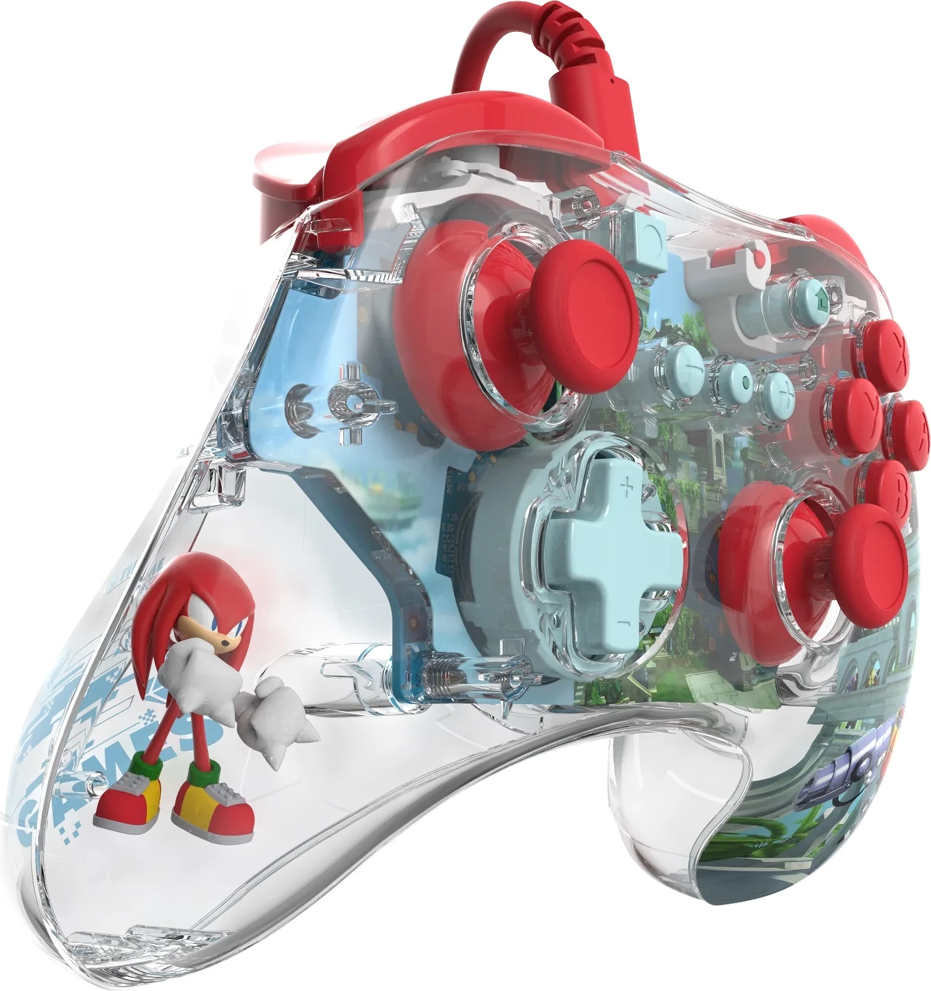 Kontroller me kabllo PDP REALMZ Knuckles Sky Sanctuary Zone