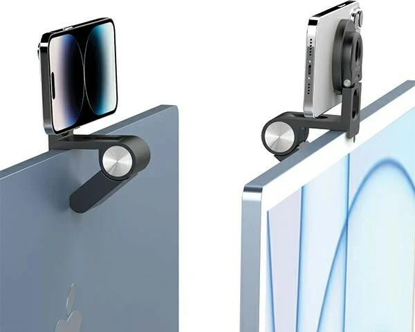 stendë magnetike 3-në-1 SODI BM-330 MagSafe, e palosshme dhe e rregullueshme, e zezë