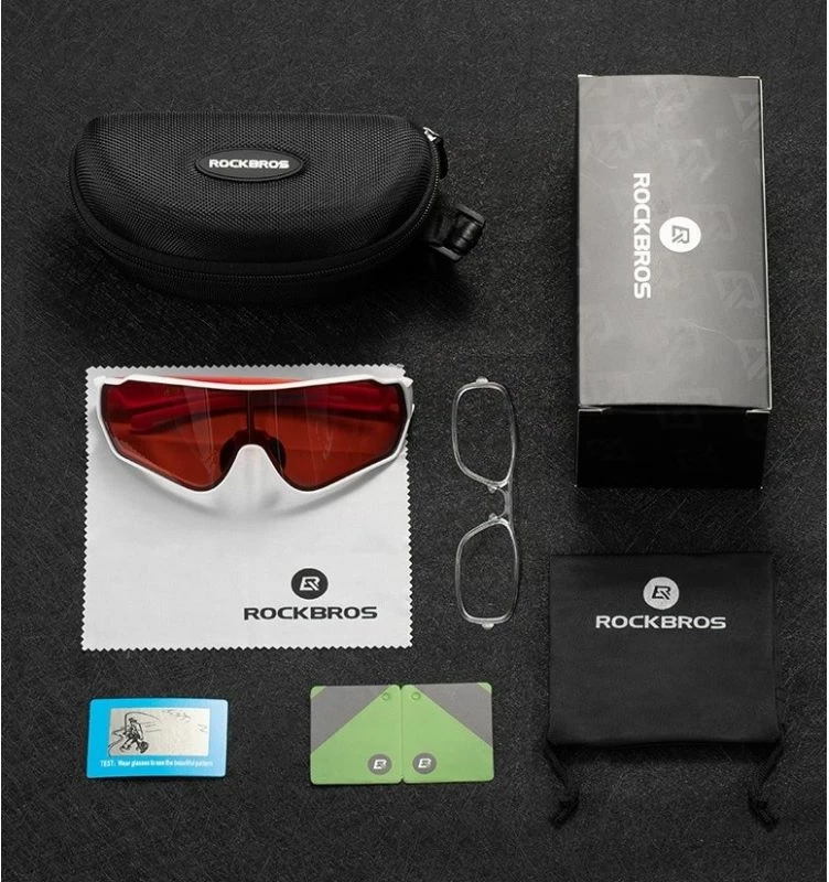 Syze sportive Rockbros, të zeza e të kuqe