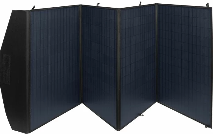 Karikues diellor Sandberg 420-82 200W QC3.0 + USB-C PD + DC5521, i zi