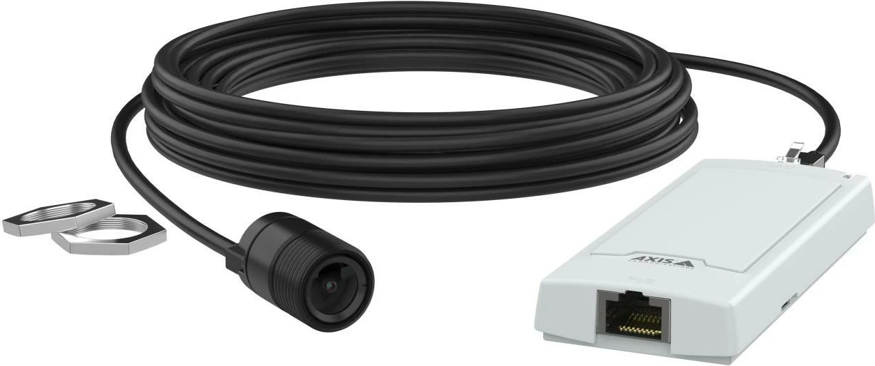 Kamerë sigurie IP Axis P1245 Mk II, e brendshme, e fshehtë, e zezë, e bardhë