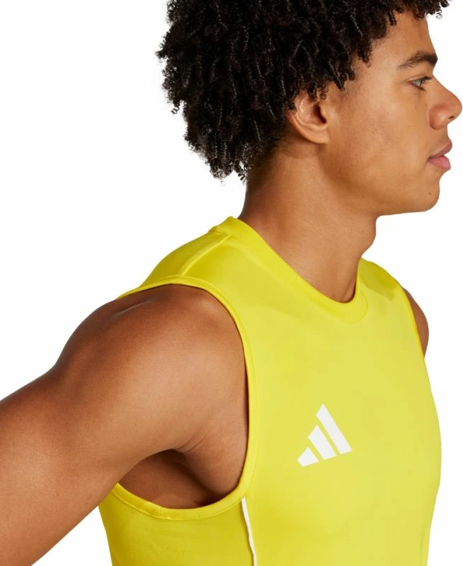 Fanellë pa mëngë për meshkuj adidas, e verdhë