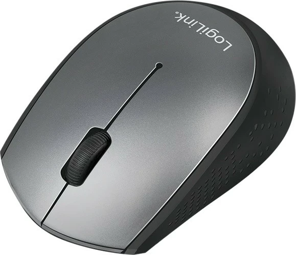 Maus LogiLink ID0160 2.4GHz USB-C optik 1200 DPI, e zezë