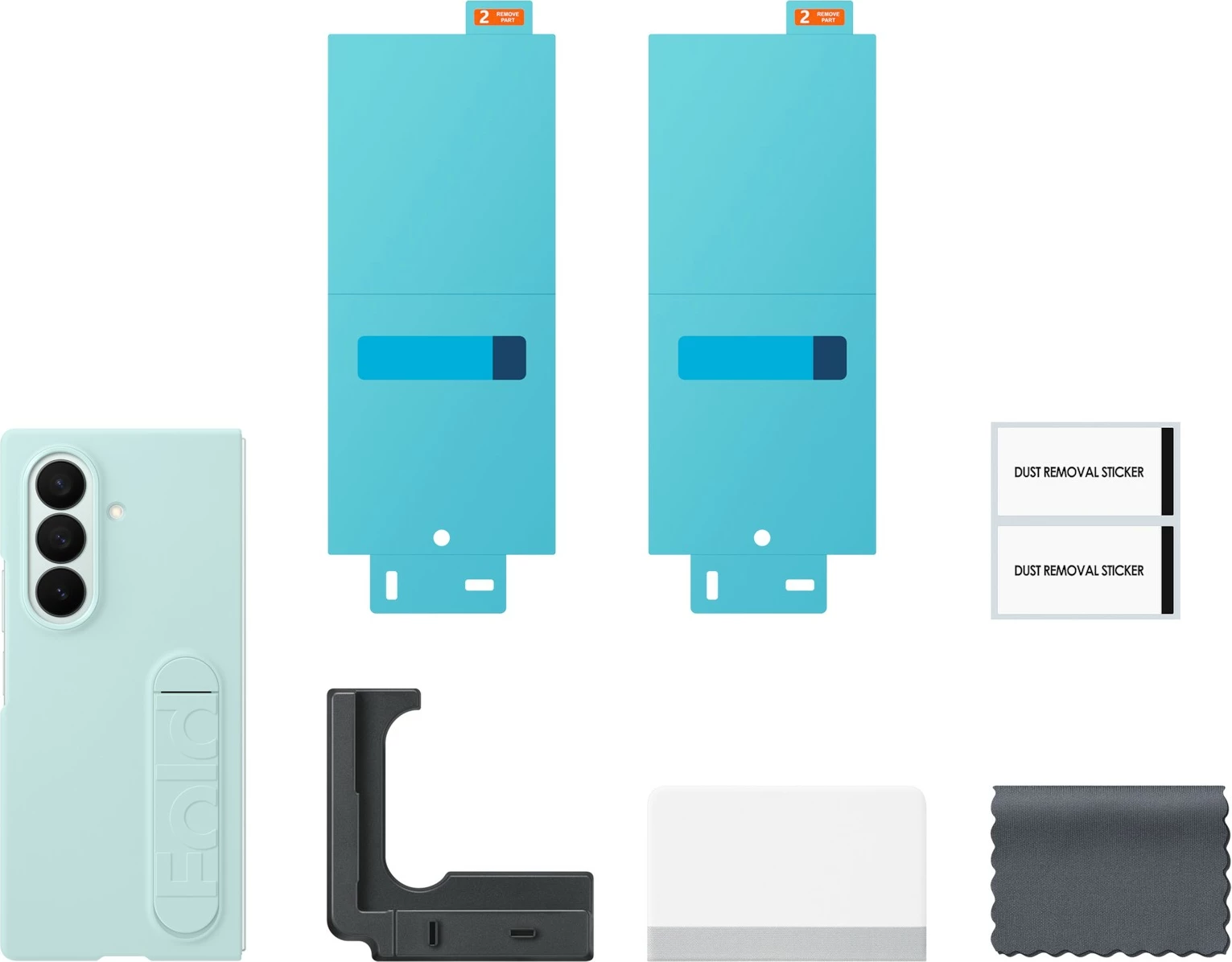 Mbështjellës silikon Samsung Galaxy Fold7, mint