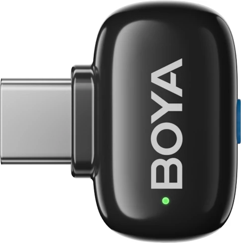 Set mikrofonësh wireless BOYA Mini-14 2.4GHz USB-C, 2 transmiter + receiver + kuti karikimi, i zi