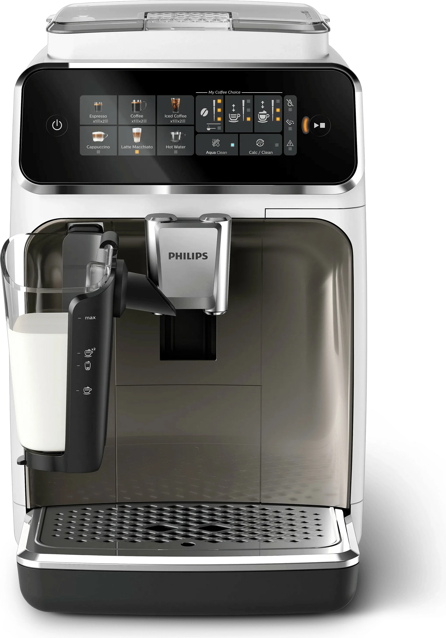 Aparat kafeje automatik Philips Series 3300 EP3343/90, i bardhë