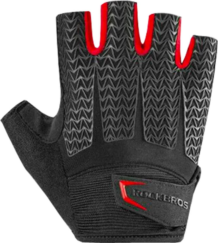 Doreza çiklizmi Rockbros S169BR, L, e zezë/e kuqe