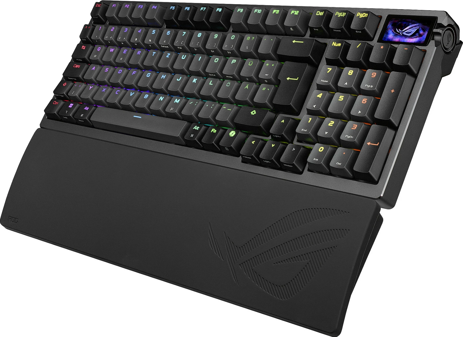 Tastierë gaming ASUS ROG Azoth 96 HE, 96%, USB/2.4GHz/Bluetooth, QWERTZ, RGB, e zezë