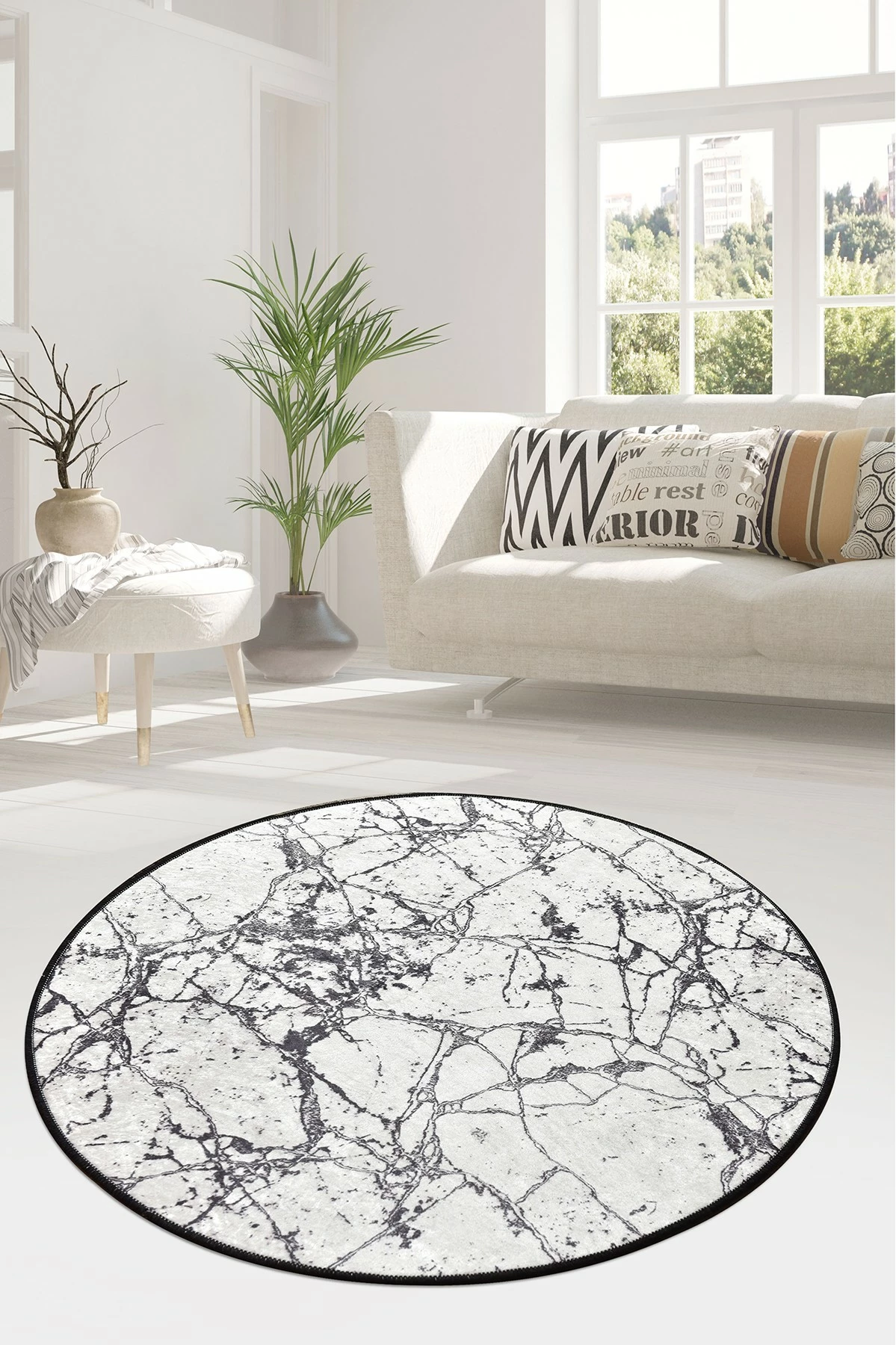 Qilim Conceptum Hypnose, mermer i bardhë, 100 cm