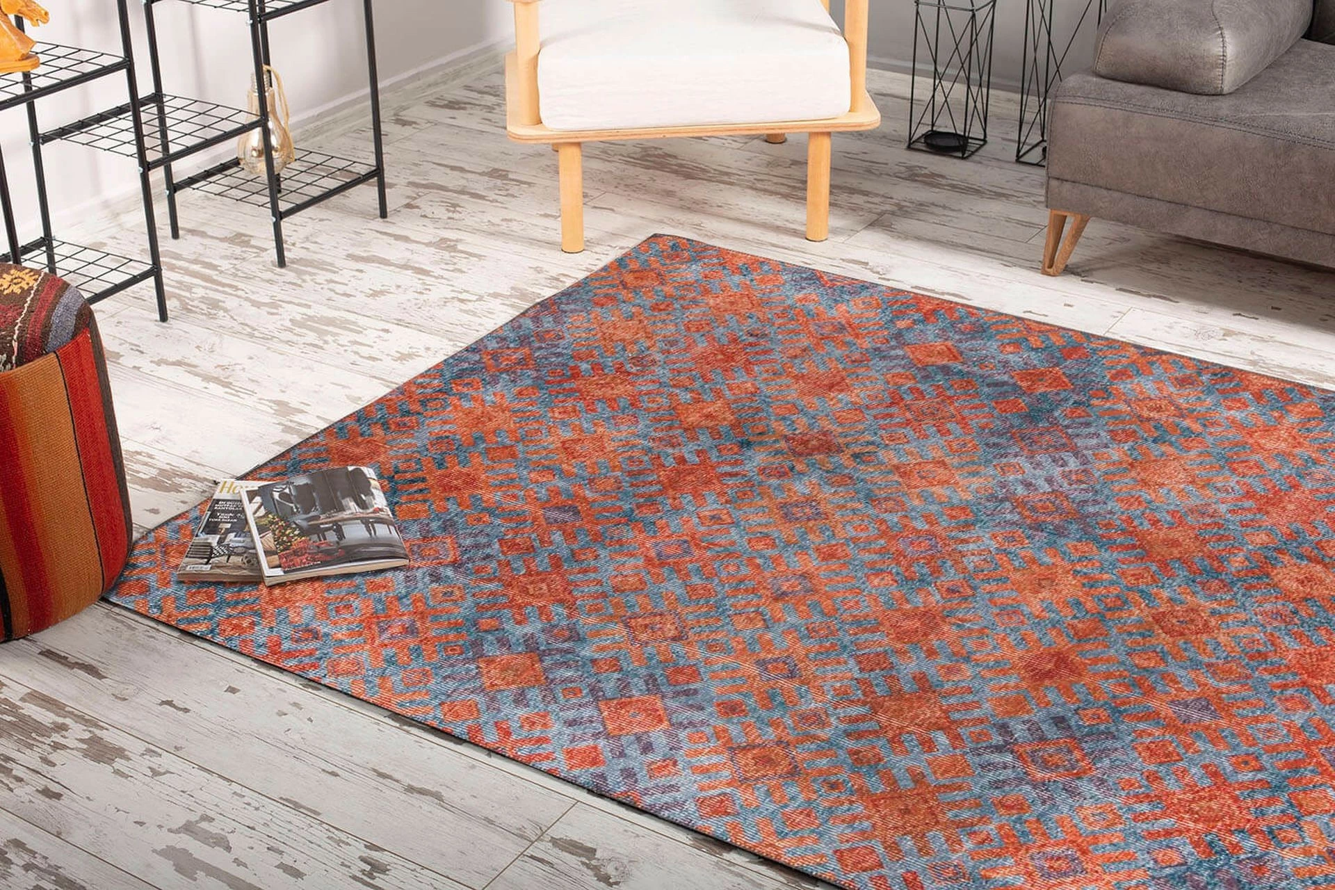 Qilim Conceptum Hypnose, Funk Chenille, shumëngjyrësh, 210x310cm