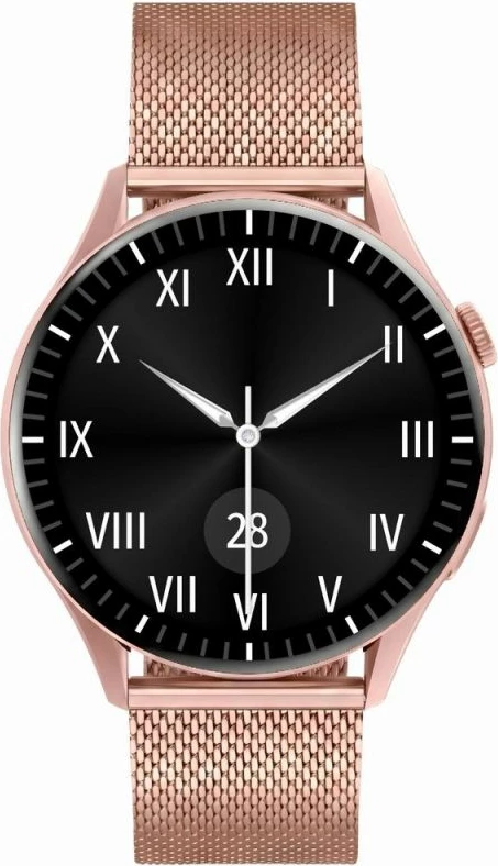 Smartwatch Gravity GT11-7, rrip rozë gold + byzylyk