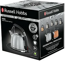Çajnik elektrik Russell Hobbs K65 Anniversary, 1.2L, 2400W, inox