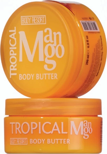Buter për trup Body Resort Orange me ekstrakt mango për femra, 200ml