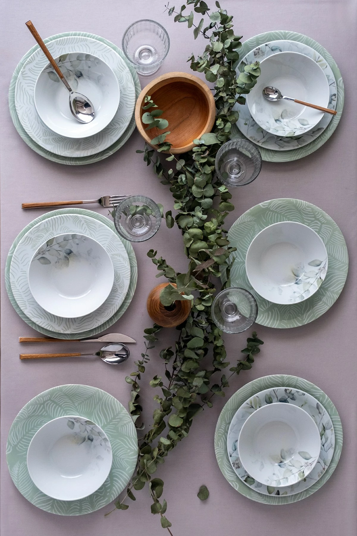 Set enësh për drekë (24 copë), Hermia, NNZG24Y2885698
