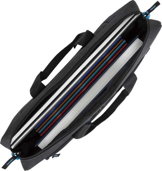 Çantë laptopi RIVACASE 8058 17.3" me Maus pa kabllo, e zezë (bundle)