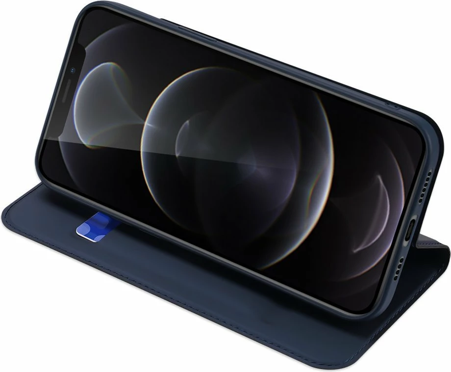 Mbështjellës Dux Ducis Skin Pro Bookcase për iPhone 13 Pro Max, kaltër