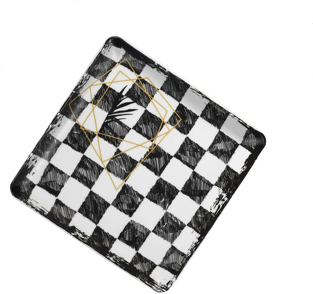 Set pjatash shërbimi, shumëngjyrëshe, 18 copë, Hermia Concept, TAN18Y643011122