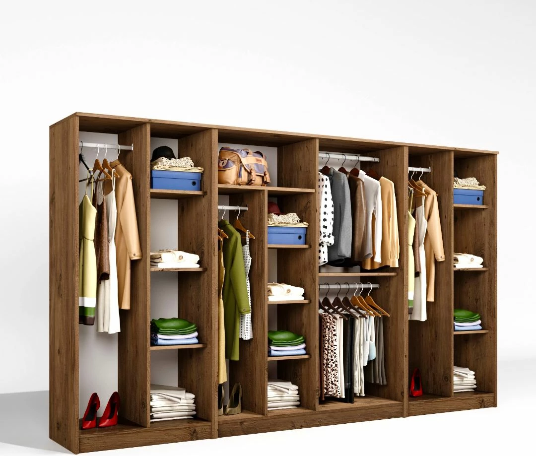 Dollap Skye Decor, ngjyrë Atlantic Pine, Kardelen 1600-125