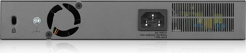 Switch Zyxel GS1350-12HP-EU0101F, Managed, L2, Gigabit Ethernet, PoE, Rack mounting