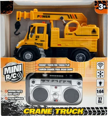 Lodër për fëmijë kamion me telekomandë Crane Truck