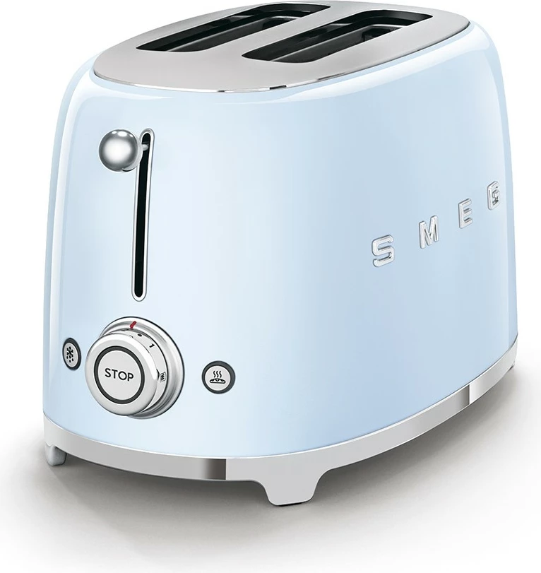 Tostier SMEG TSF01PBEU, 2 feta, pastel blu
