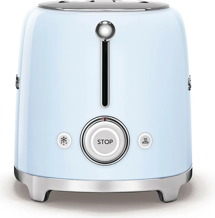 Tostier SMEG TSF01PBEU, 2 feta, pastel blu
