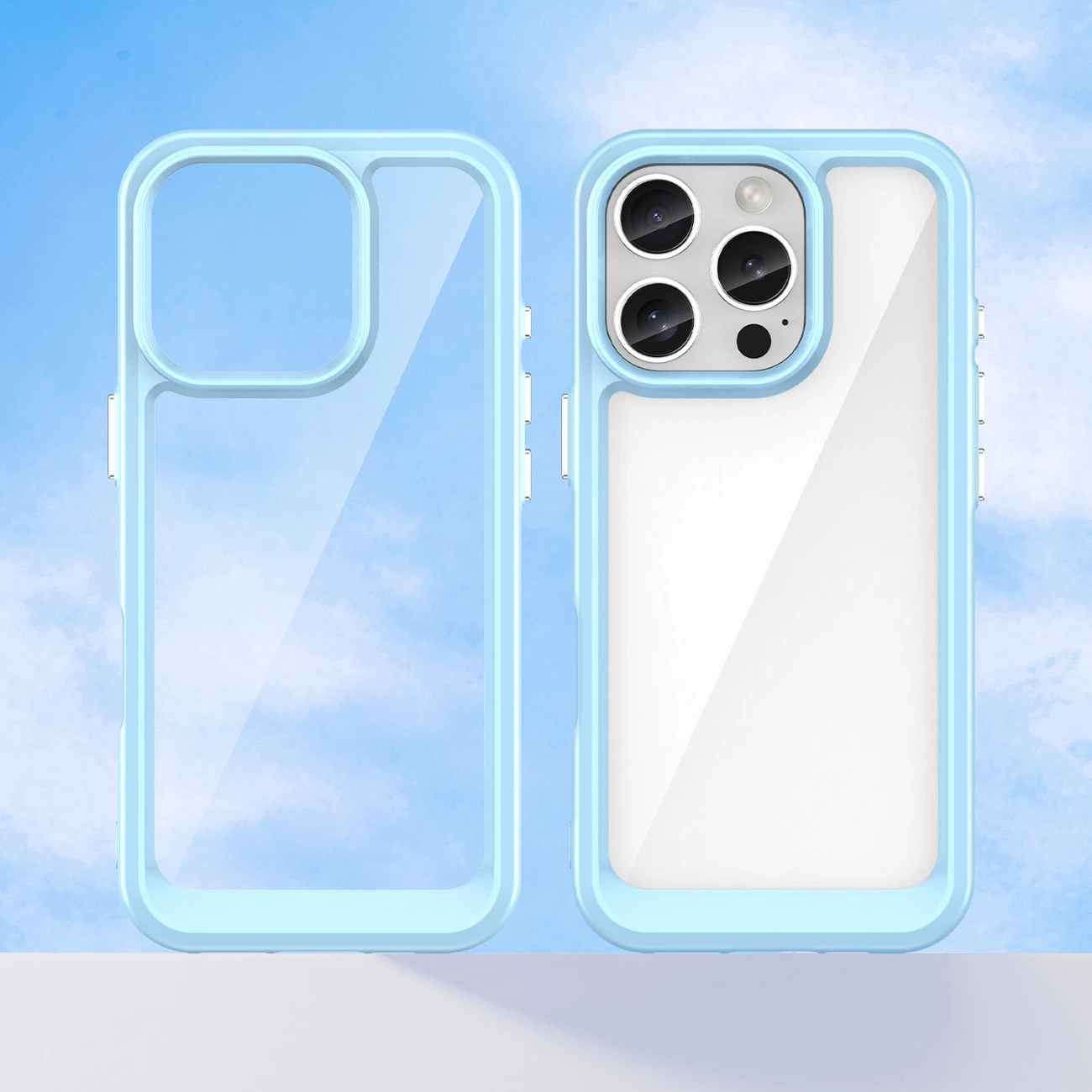 Mbështjellës Hurtel Outer Space Case për iPhone 16 Pro, kaltër
