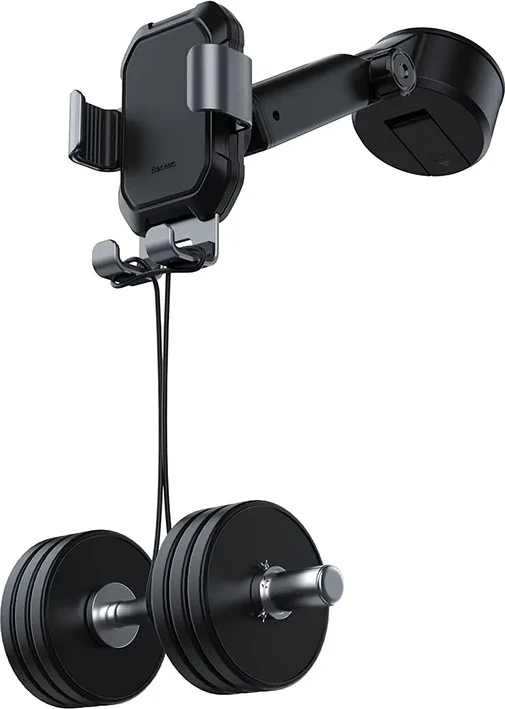 Mbështjellës telefoni për veturë Baseus Tank SUYL-TK01, gravitacional, i zi