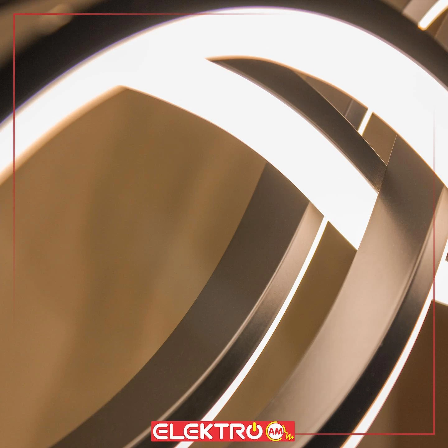 Abazhur LED linear 1246/3 BK