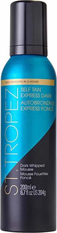 Shkumë për vetë-nxirje për femra ST. TROPEZ Express Dark Whipped Self-Tanning Mousse 200ml