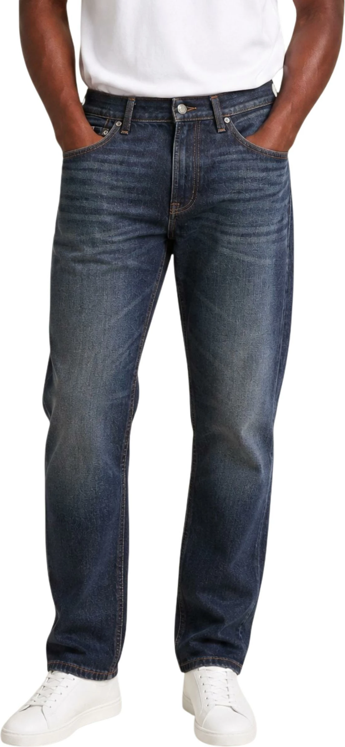 Xhinse për meshkuj Calvin Klein Jeans LV04RG773G, denim i errët