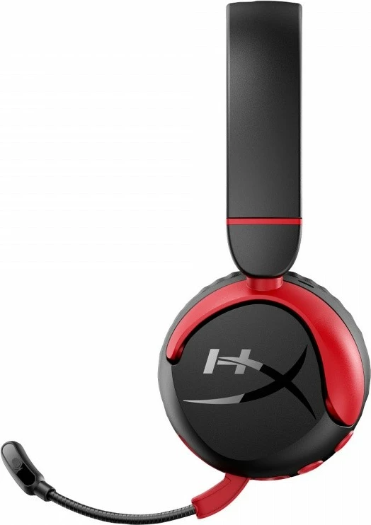 kufje gaming wireless HyperX Cloud Mini 7G8F1AA, Bluetooth 5.3, mikrofon me mute me rrotullim, bateri deri 25 orë, e zezë