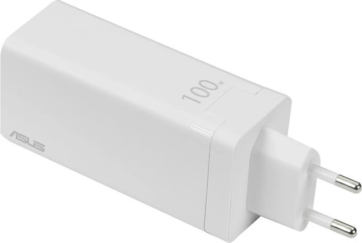 Karikues laptopi ASUS 90XB07IN-BPW010, 100W, 2x USB-C + USB-A, i bardhë