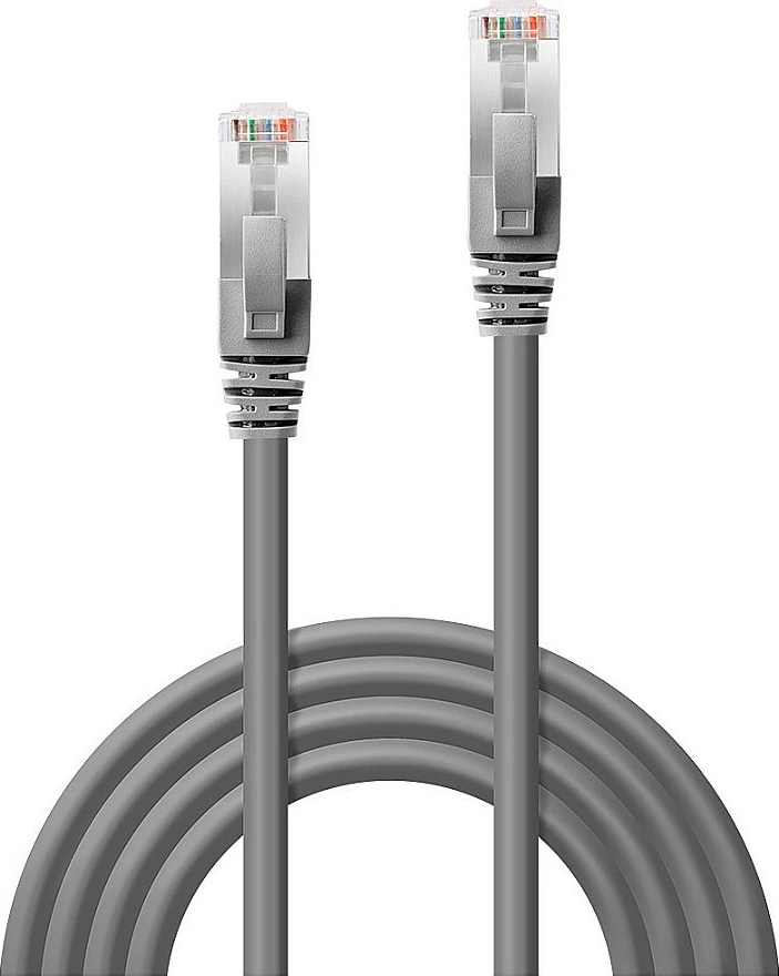 Kabllo rrjeti Ethernet LINDY 45582, Cat6 S/FTP, RJ45-RJ45, 1m, gri
