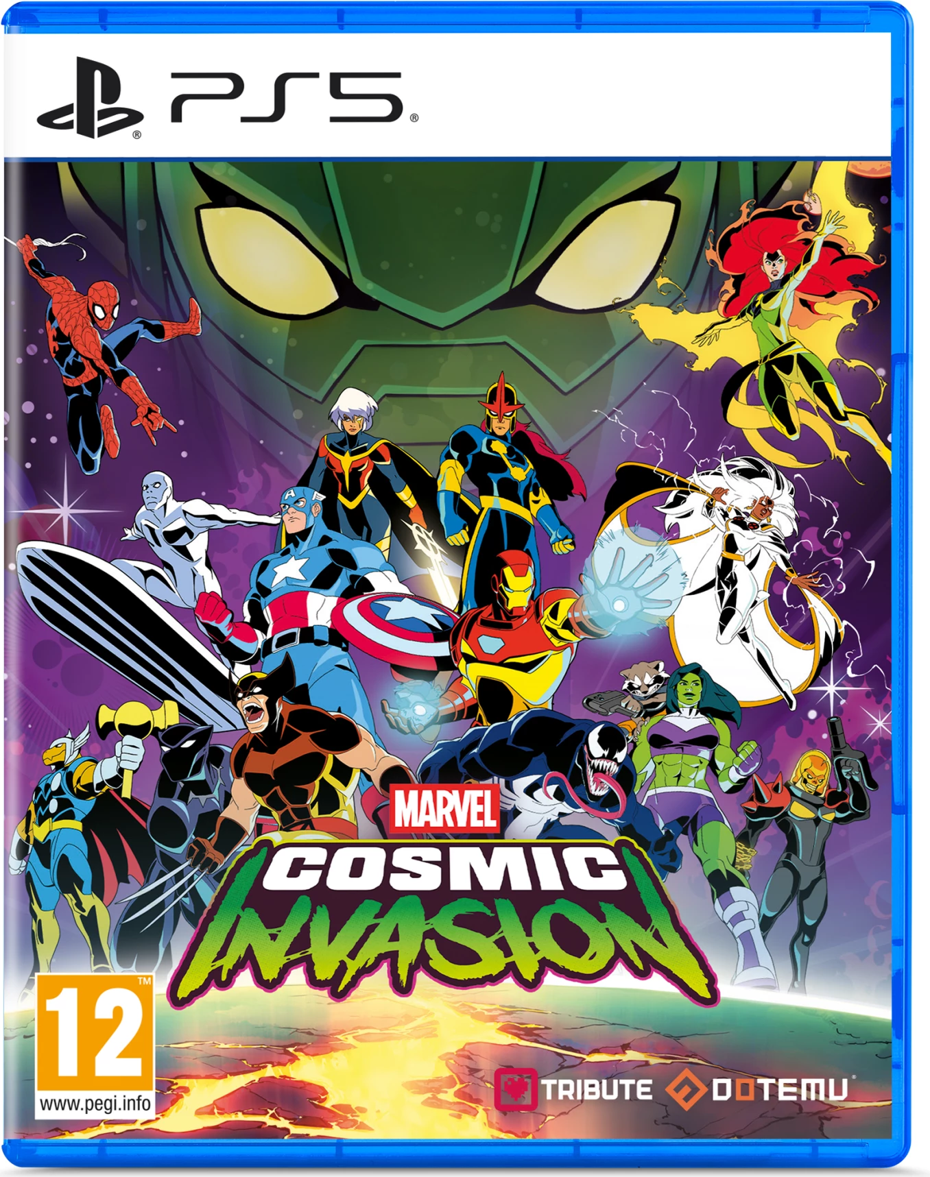 Lojë PS5 Dotemu Marvel Cosmic Invasion, PEGI 12
