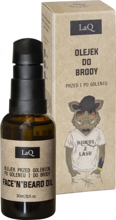 Vaj për mjekër LaQ Wild Forest për burra 30ml