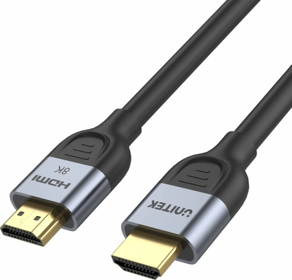 Kabllo HDMI Unitek C11086GY01-5M, HDMI 2.1, 5m, 8K@60Hz/4K@120Hz, e zezë
