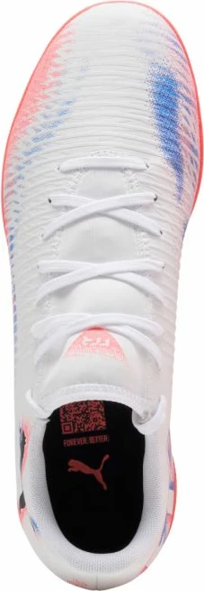 Atlete futbolli Puma për meshkuj, të bardha-portokalli