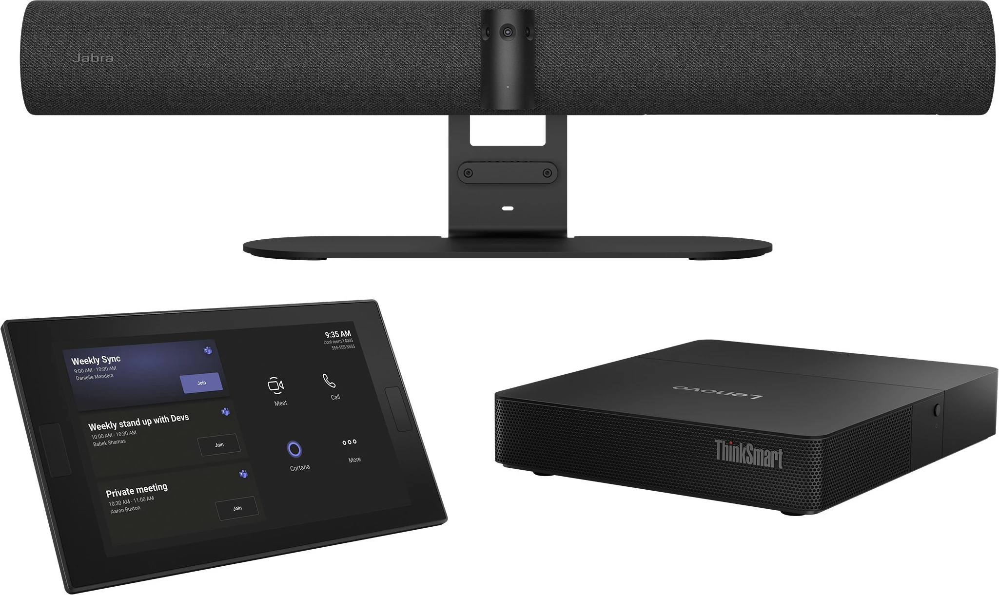 Sistem konferencash Jabra PanaCast 50 Room System 2 me USB Controller, i zi