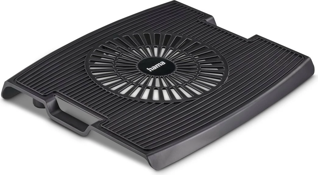 Mbajtës ftohës për laptop Hama 126810, plastikë, për ekrane deri 15.6 inç, i zi