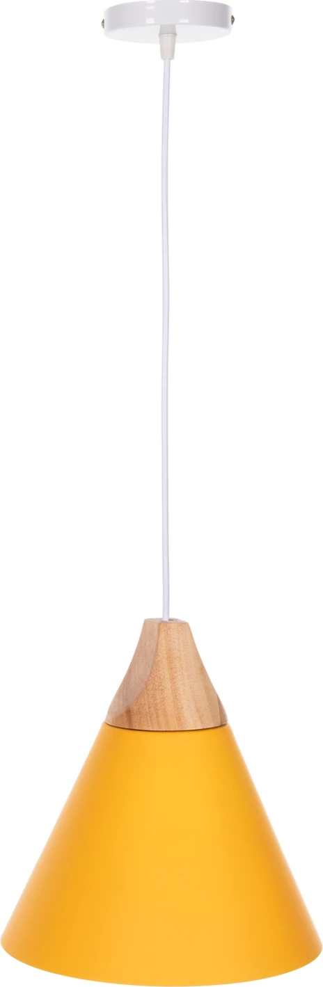 Llambë varëse tavani, kapak metali i verdhë, FH4151, Φ21.5x115H cm