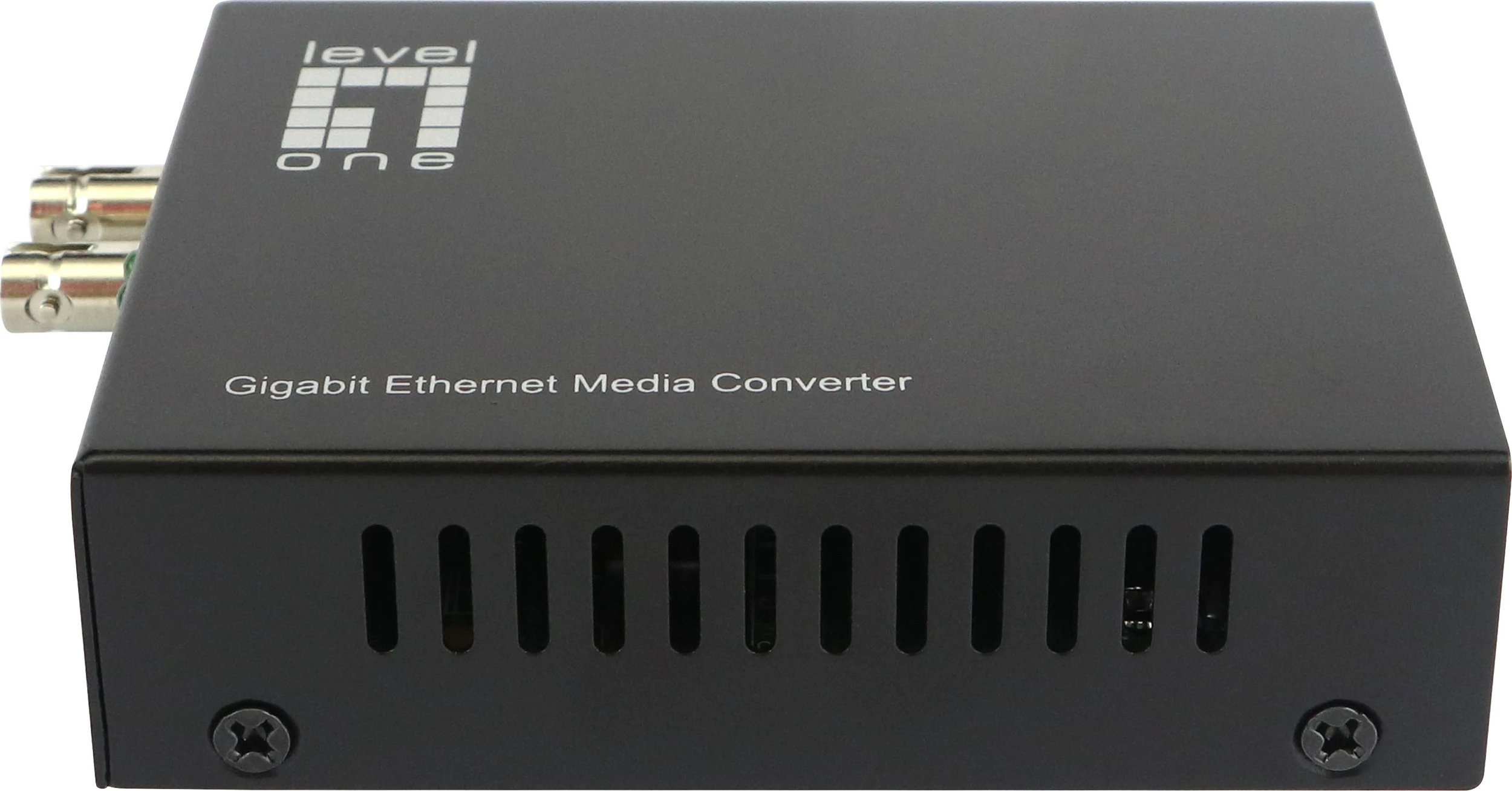 Konvertues media LevelOne RJ45 në ST, Fibër Single-Mode, 20km