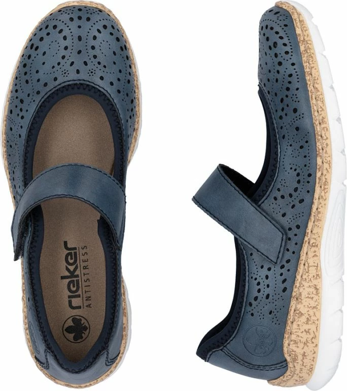 Këpucë femra Rieker N4299-14, të kaltra