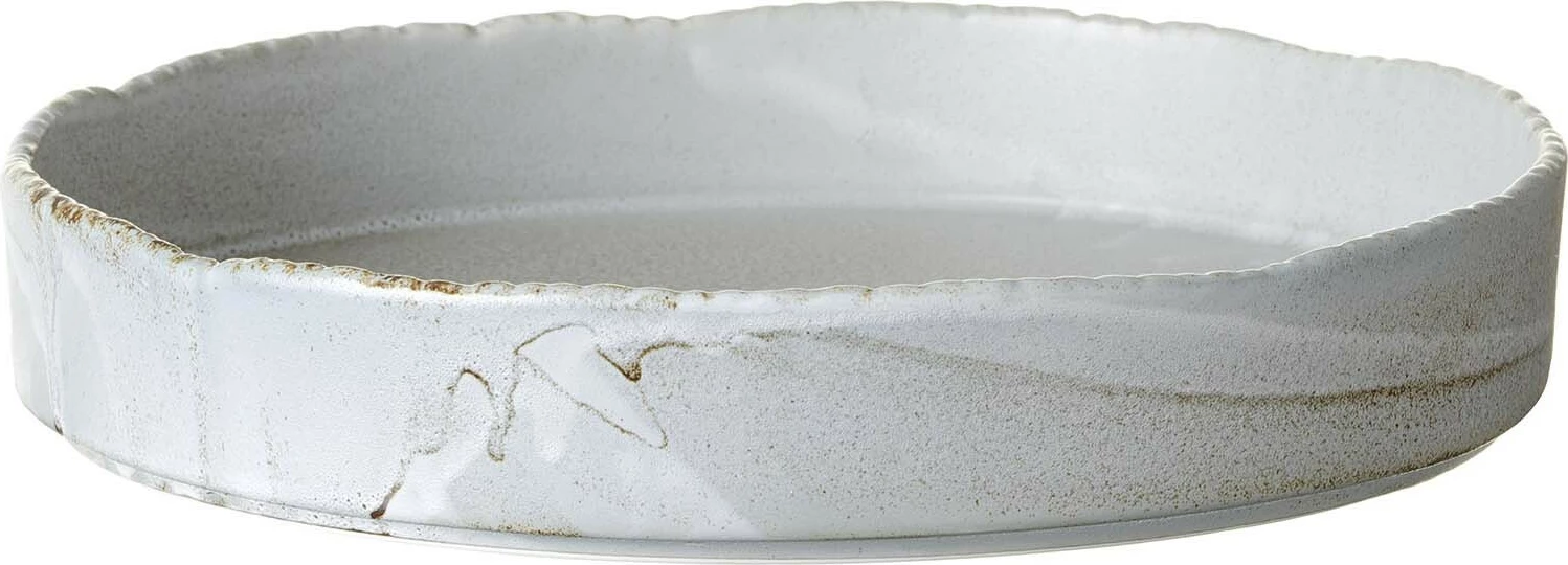 Pjatë me buzë të larta Fine Dine Stark Ø250 mm, 1650 ml, porcelan i vitriguar, gri, set 2 copë