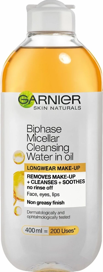 Ujë Micellar Pastrues Biphase me Vaj Garnier, 400 ml