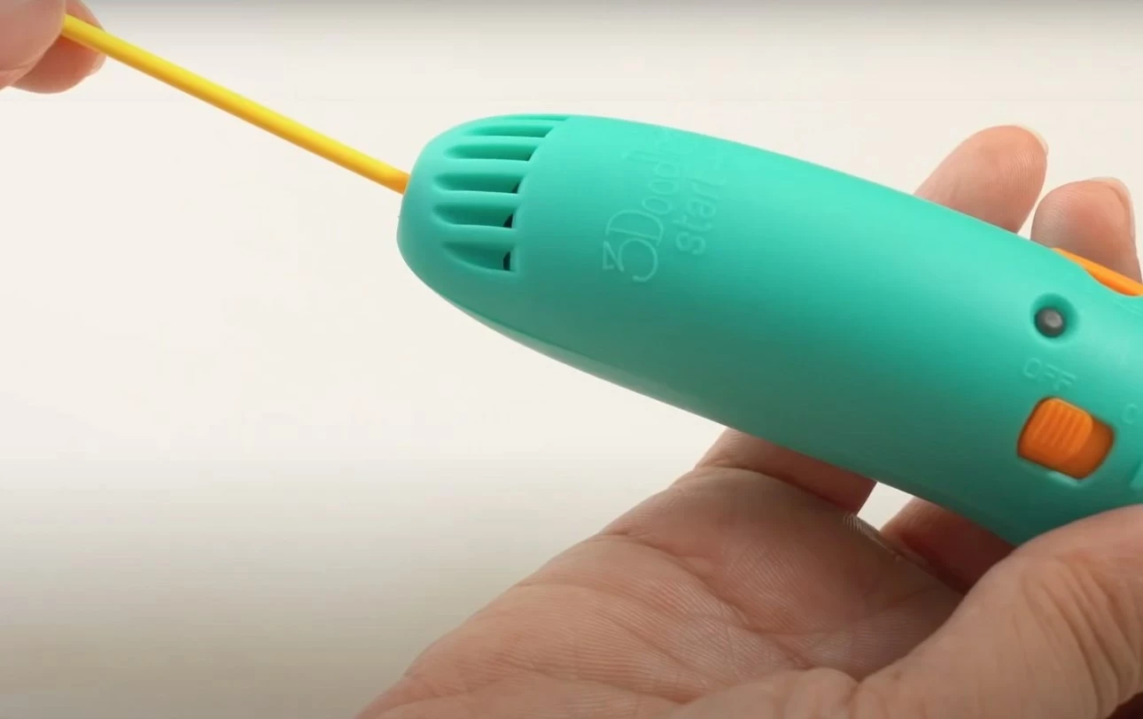 3D stilolaps 3Doodler Start Plus, 0.77 mm, Turquoise, Yellow