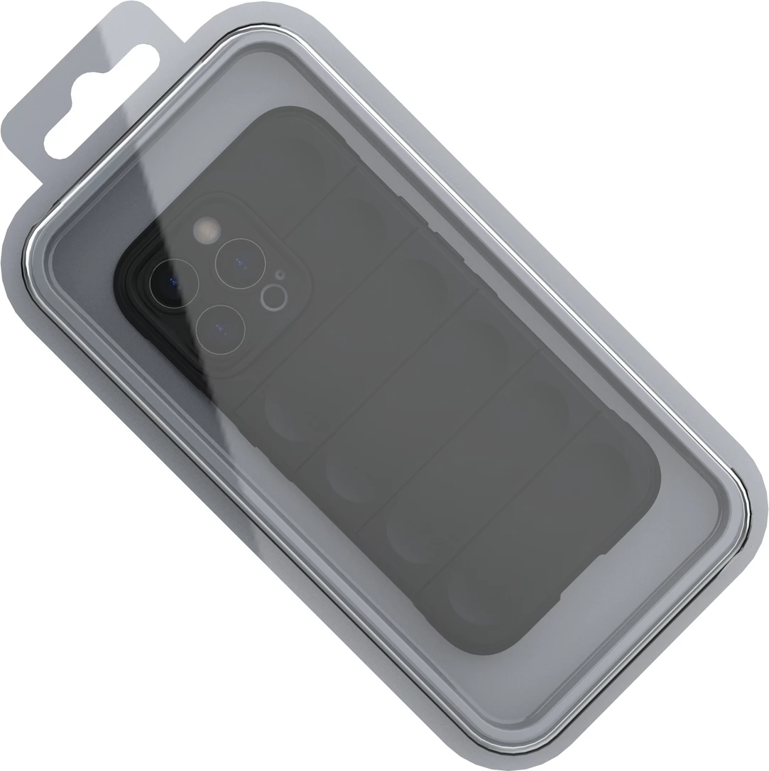 Mbështjellës Hurtel Magic Shield Case për iPhone 13 Pro, TPU, i zi