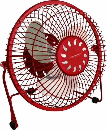 Ventilator USB tavoline Esperanza Yugo EA149R, 1 shpejtësi, kënd i rregullueshëm, kuq 5